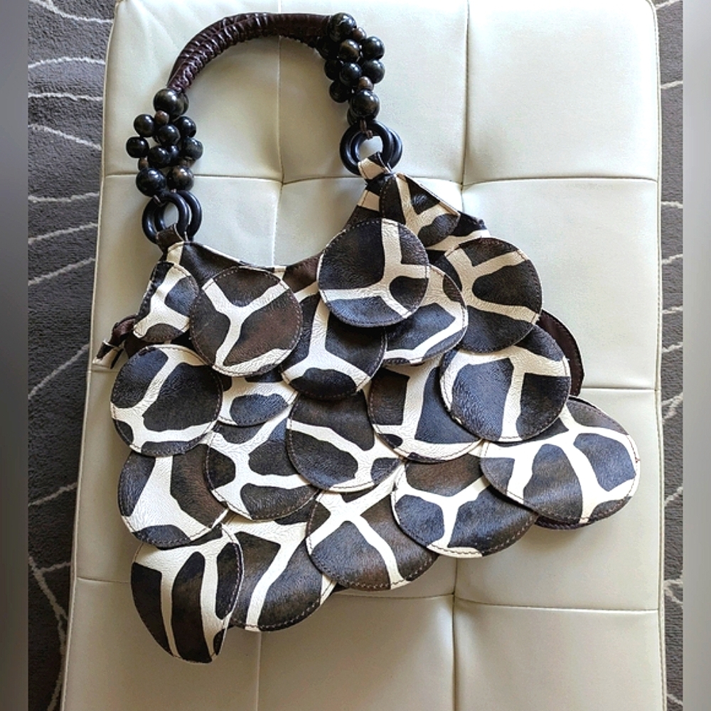 Animal Print Giraffe Safari Summer Bag
